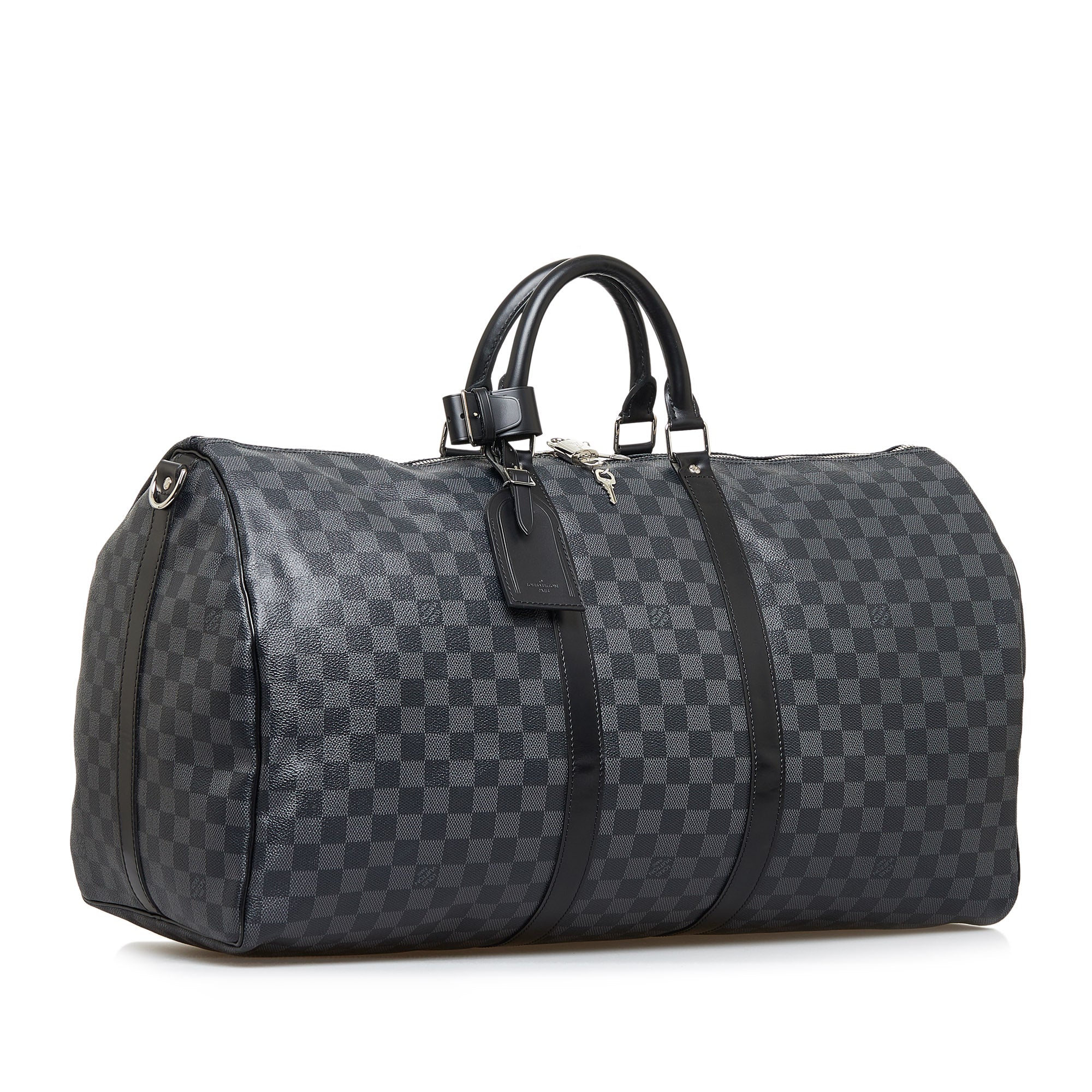 Louis Vuitton Damier Graphite Keepall Bandouliere Review 