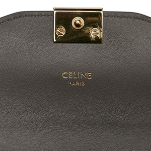 Celine C Bag Wallet On Chain Grey